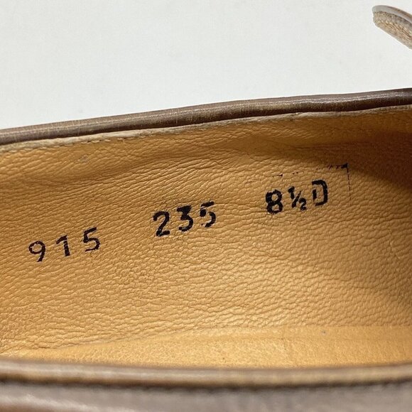 Salvatore Ferragamo Dress Shoes Brown Leather Tassel Wingtip Loafers main image 6